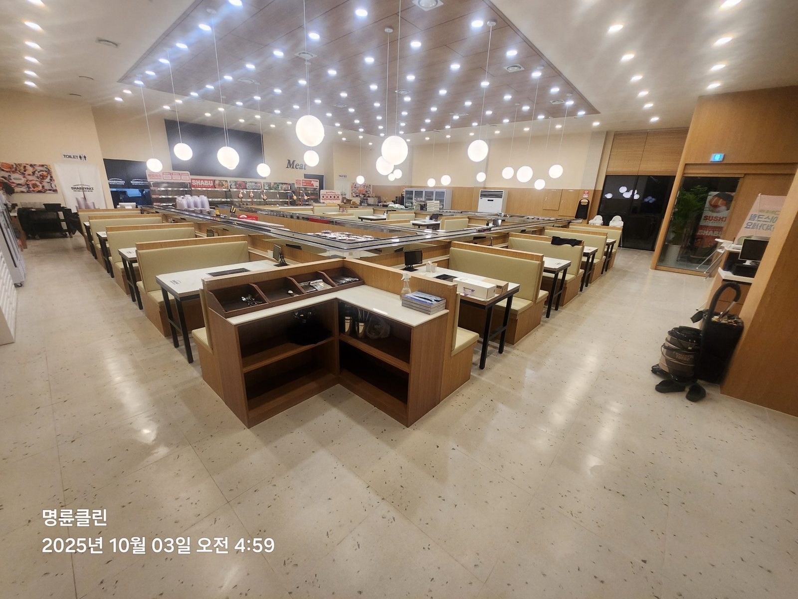청주 식당청소 현장 사진 2